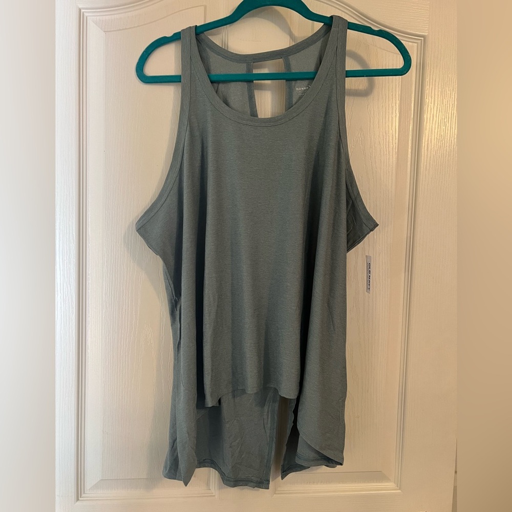 Old Navy Green Active Tank Top